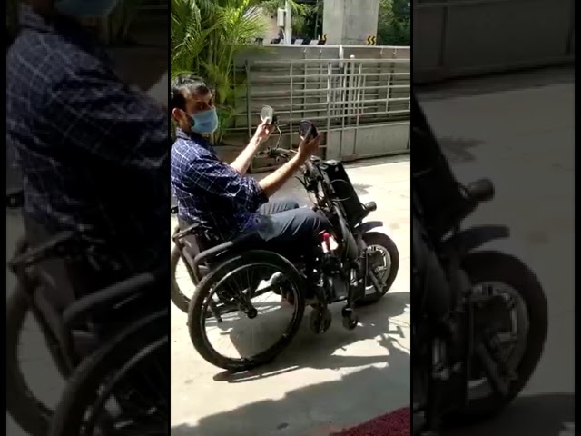AI cycle for handicap people || Electical cycle