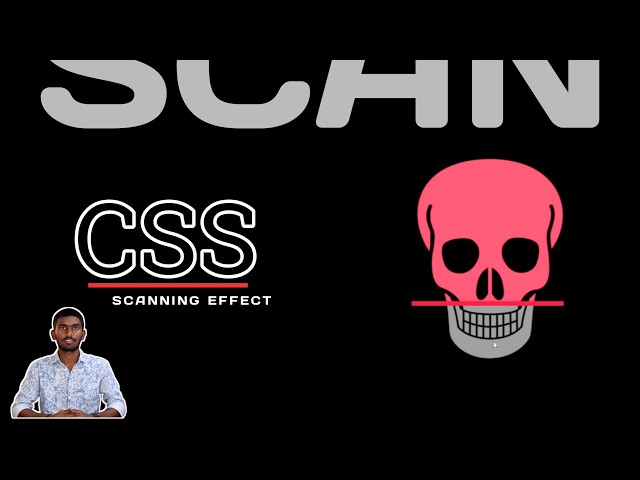 Create Object Scanning Effect using CSS Only | CSS Hover Effects | Amith Thoughts | 👍🖇️✅🔗