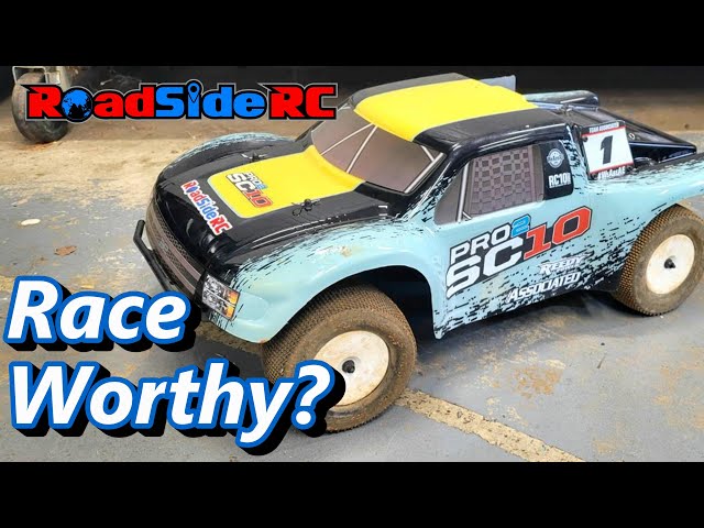 Can you race with a RTR RC Truck?  Team Associated Pro2 SC10 First Race