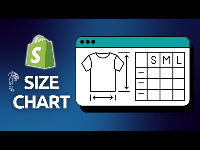 How To Add A Size Chart On Shopify