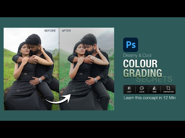 Learn Dreamy Colour Grading Concept ll JUST GIVE YOUR 12 MIN