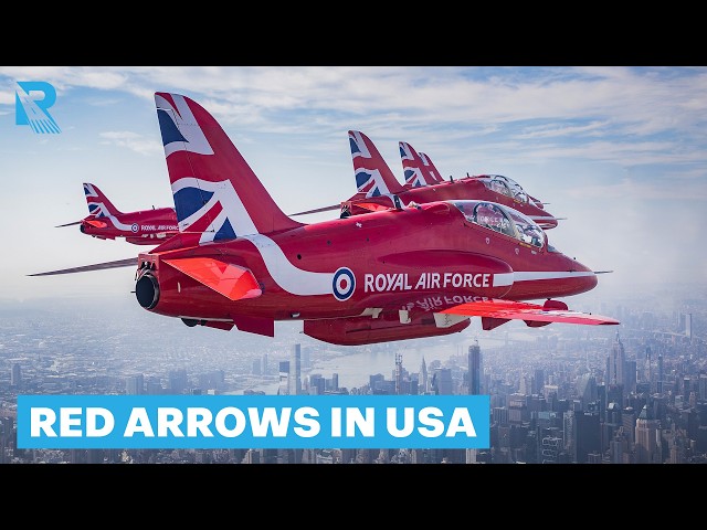 RAF Jets Fly To (And Over!) America | Red Arrows: Kings Of The Sky | Full Series 2