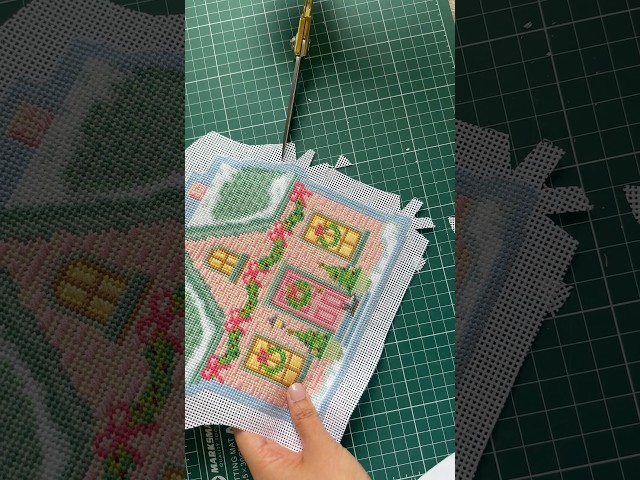 The needlepoint self finishing police might come for me 🫣