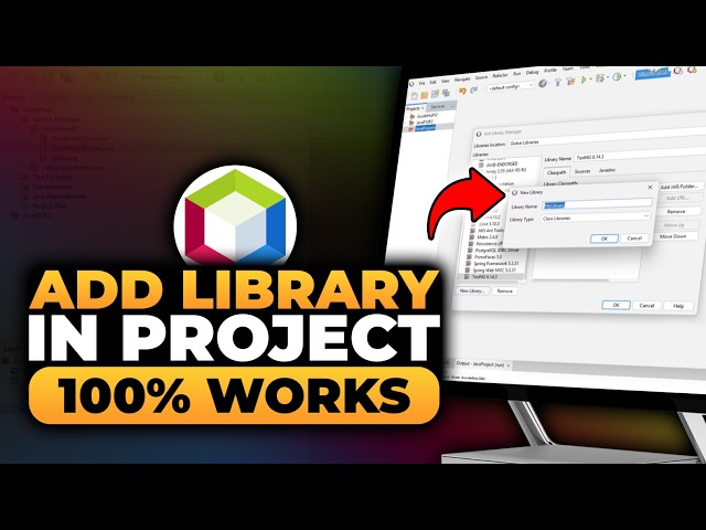 How To Add Library in NetBeans Project (𝟮𝟬𝟮𝟲) | 100% WORKS | NO Yapping, To The Point! | FAST & EASY