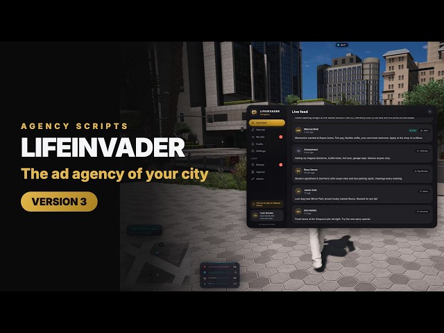 The Whole City Knows | Lifeinvader V3 Ad Agency Script for FiveM