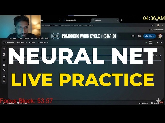 4:30AM Self-Study | Neural Network Implementation with Python