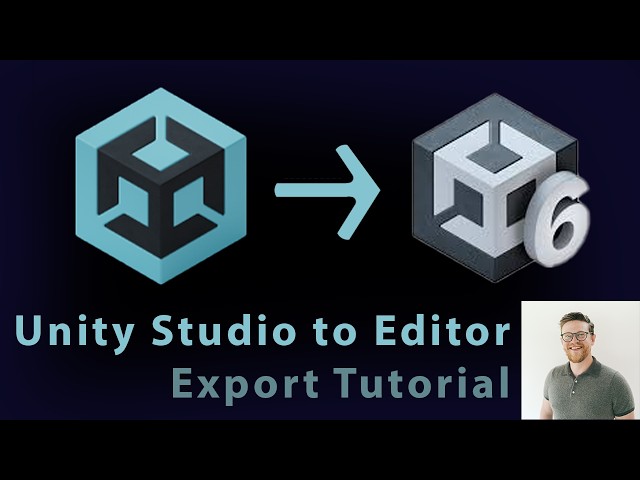 New Release - Unity Studio Now Exports to Editor! Tutorial on going from Studio to Editor