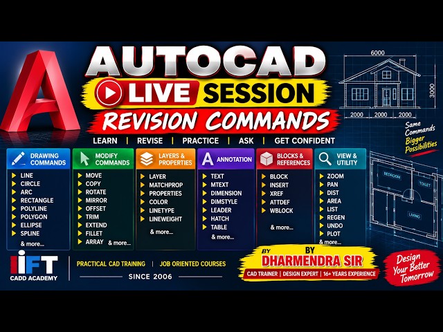 AUTOCAD LIVE SESSION Preview