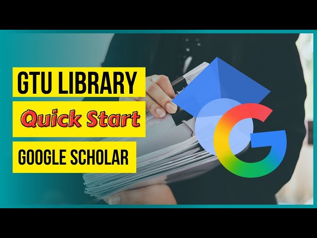 Google Scholar Quick Start