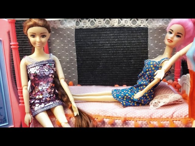 9 Minutes Satisfying Unboxing Cute Princess Bed Bedroom Collection Toys Review Set | My Toys Studio