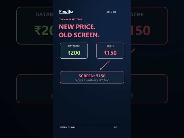 Database Updated. Why Is the Price Still Wrong? | Prepflix #Shorts