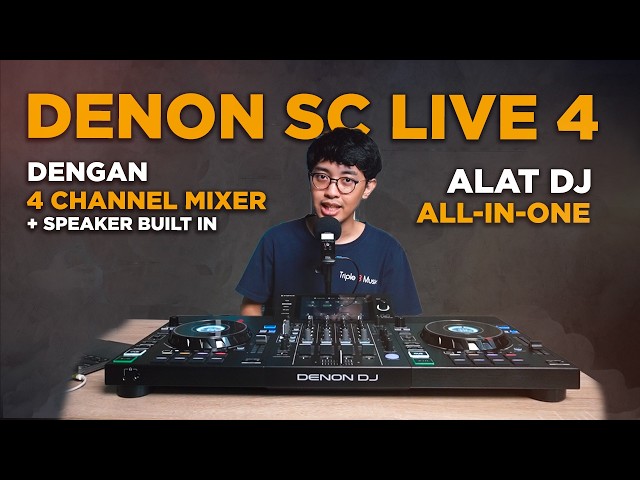 Denon DJ SC Live 4 All-in-One Review! Only Around IDR 20 Million