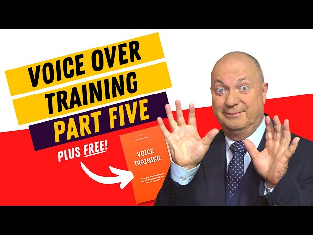 Getting a Voice Over Agent - Voice Over Training Part 5  + FREE Voice Over Training Pdf