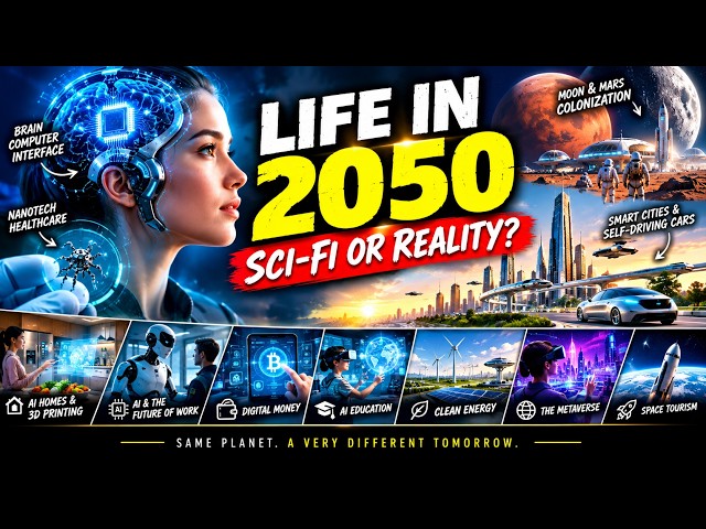 Life in 2050: What the Future Actually Looks Like