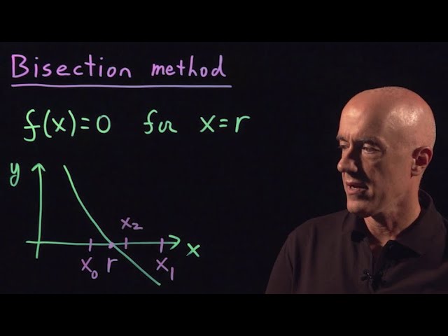 Bisection Method | Lecture 13 | Numerical Methods for Engineers