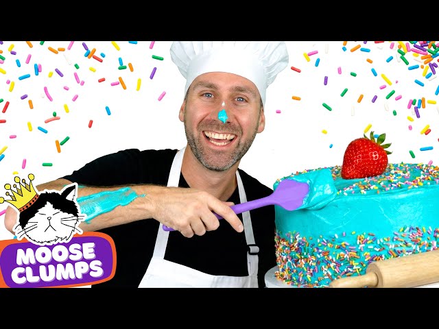 🎂 Let's Bake a Cake! | Mooseclumps | Kids Learning Videos and Songs
