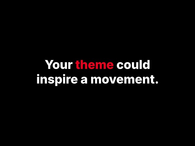 TEDxWestminster 2027 | Theme Submission