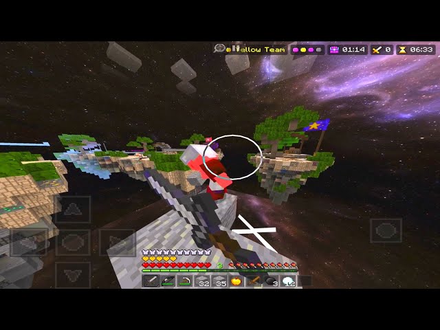 Snowball Combo’s // MCPE Hive Skywars // 1.16 PvP Combotage