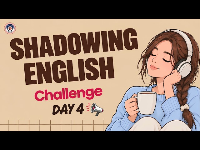 Shadowing English Speaking Practice | SPEAK naturally 5-Day English Speaking Challenge