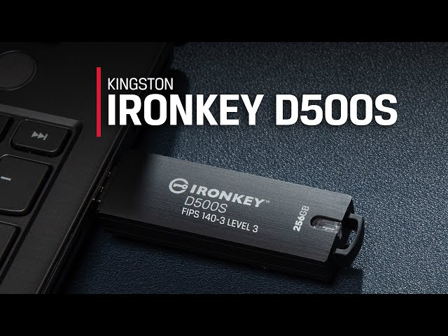Military-Grade Hardware Encryption – IronKey D500S USB Flash Drive