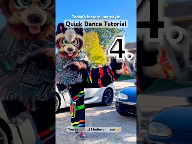 Quick Jumpstyle Tutorial (Learn in 5 Minutes) #furry #furries #dance
