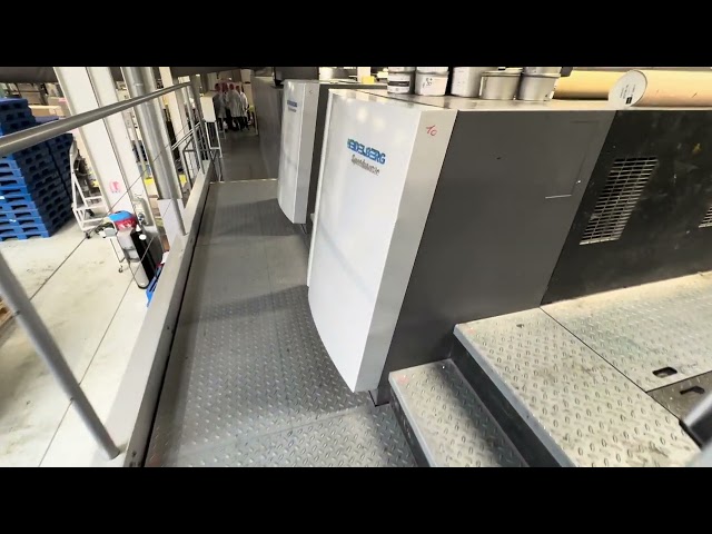 Heidelberg XL 145-7 - Installation d'une très grosse machine d'imprimerie de A à Z par COCI
