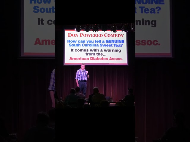 I don't how you people drink sweet tea... | Don McMillan Comedy