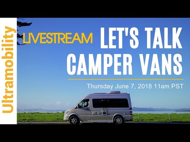 Ultramobility Live Stream - VW ID Buzz | Airstream Interstate 19 | Carado Problems? | VoltStart Tips