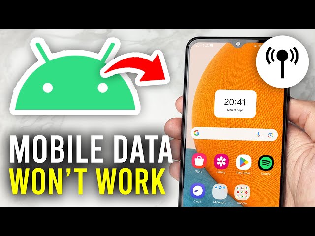 How To Fix Mobile Data Not Working On Android Phone - Full Guide