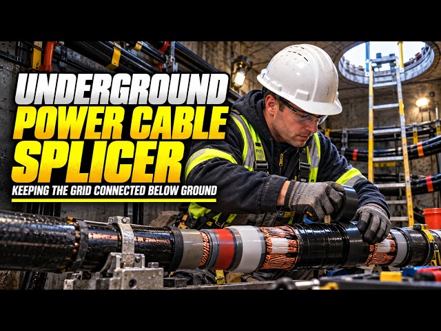 Underground Power Cable Splicer | Keeping the Grid Connected Below Ground