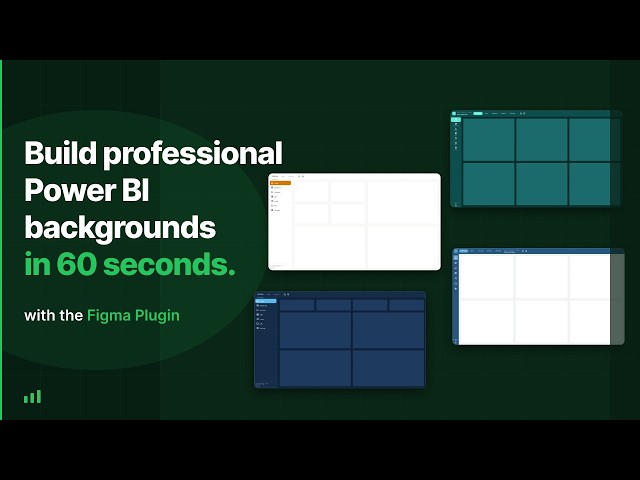 I Built a Power BI Dashboard Background in 60 Seconds. Here's Exactly How.