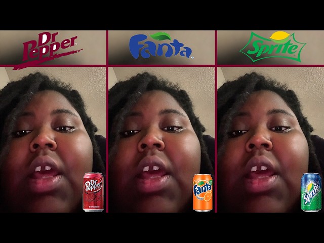 Dr. Pepper Baby It's Good and Nice vs Fanta vs Sprite