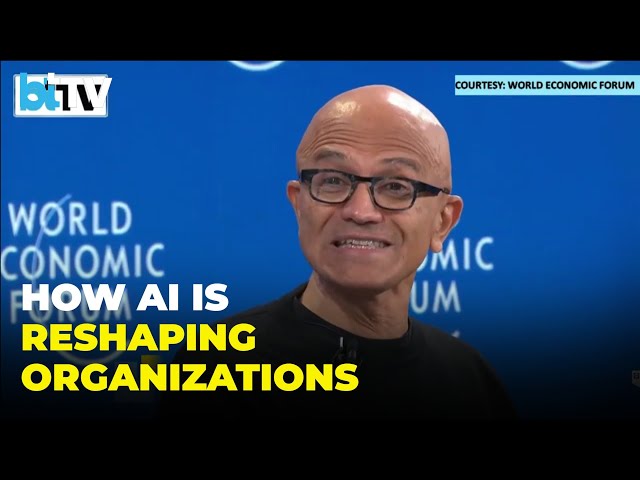 Microsoft CEO Satya Nadella On How AI Is Transforming Organizations, Teams And Leadership