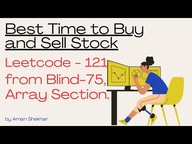 Best Time to Buy and Sell Stock: (Leetcode Easy in Hindi)