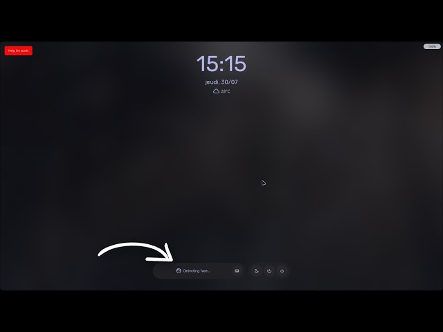Can you get Face ID on Quickshell + Hyprland?