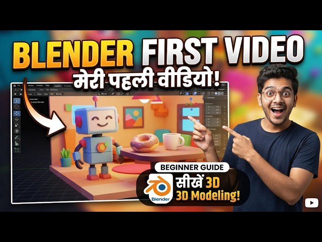Blender Tutorial for Beginners | Learn Blender Tools Basics