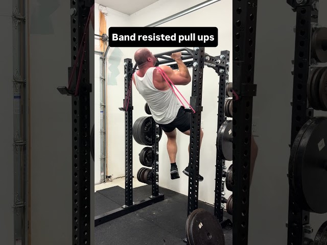 Band resisted pull up