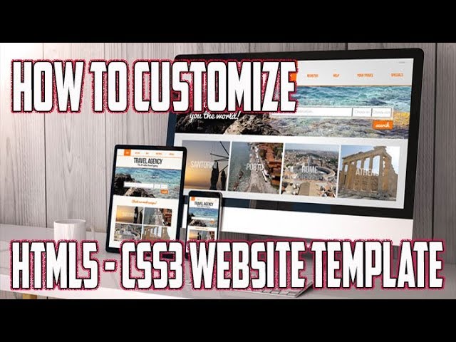 How to Customize Free Responsive HTML5 CSS3 Website Template