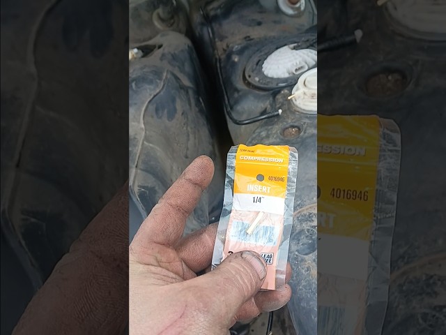 Evap line splice hack