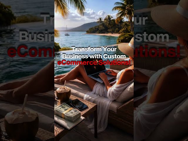 Build a Better Online Store 🚀 | Custom eCommerce Solutions for Business Growth