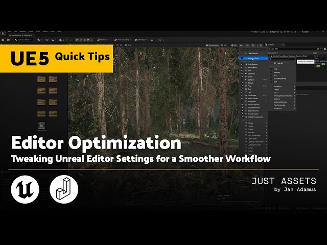 Unreal Engine Quick Tip | Editor Optimization for Smoother Workflow