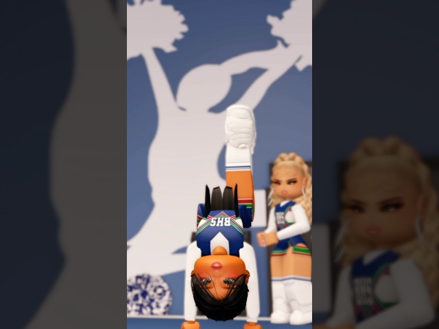 HARDEST Cheer Routine EVER…. #roblox #cheerleader #berryave #baddie