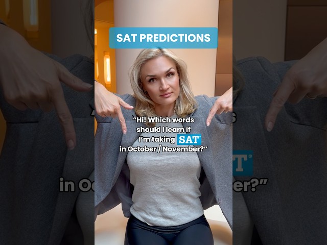 SAT vocab predictions 🥁 I cannot send DMs here, find me on IG for SAT words list - katya.tutor.sat