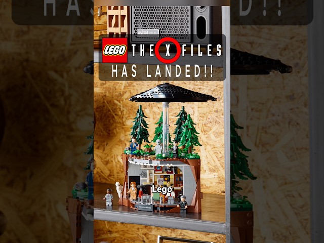 The Truth is Out There! 👽🔦 The $200 LEGO X-Files set! #LEGO #TheXFiles #LEGOIdeas #XFiles