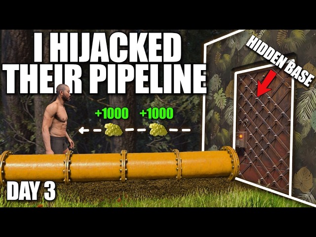 I Hijacked a 30+ Deep Clans Pipeline for 24+ Hours in Solo Rust...