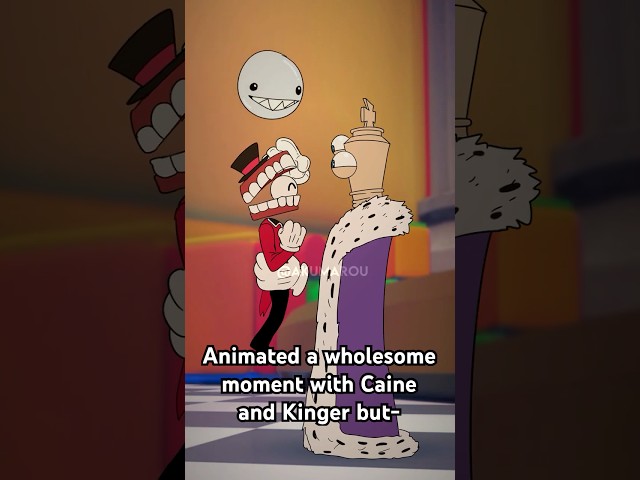 CAINE AND KINGER  | The Amazing Digital Circus TADC #tadc #animationmeme