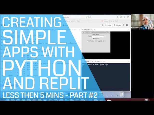 ProCodeCG - Short Tutorial Series - Creating Simple Apps with Python - Part #2