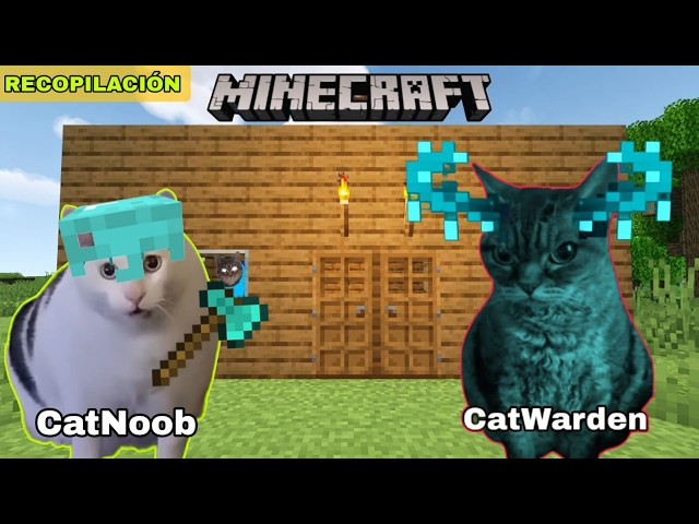 Minecraft Pero Con Gatos (Recopilación)