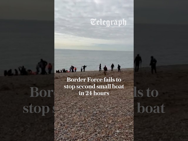 Border Force fails to stop second small boat in 24 hours