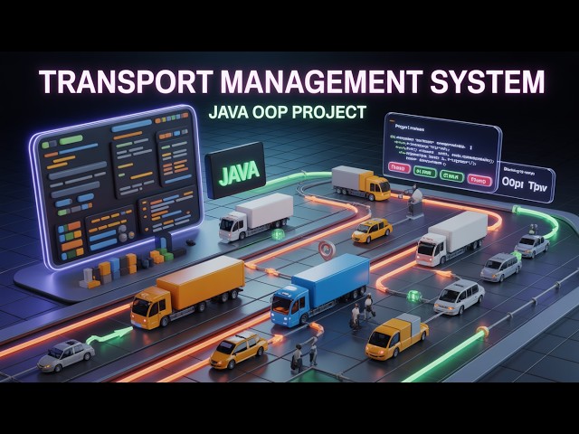 🚚 Transport Management System (Java) | OOP-Based Project | Mini / Major Project | Java Development